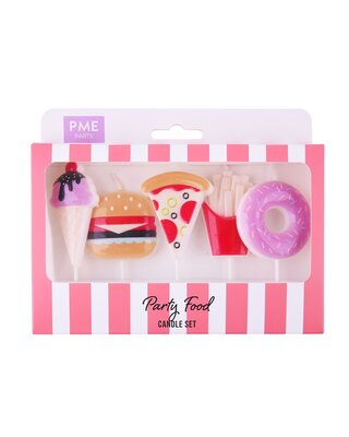 PME PME Kaarsjes Party Food Set/5