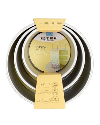 PME PME Extra Diepe Ronde Bakvormen Set/3