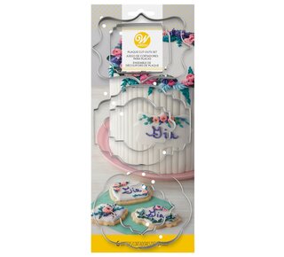 wilton Wilton Plakketten Uitstekers Set/6