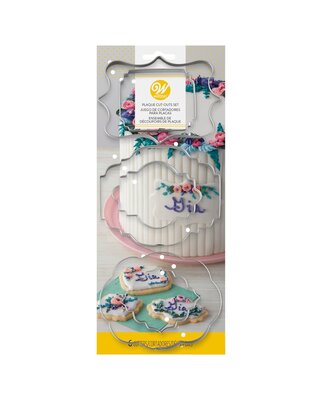 wilton Wilton Plakketten Uitstekers Set/6