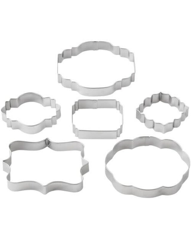 wilton Wilton Plakketten Uitstekers Set/6