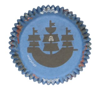 Funcakes FunCakes Baking Cups -Piraten- pk/48