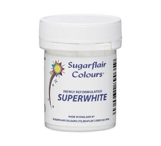 sugarflair Sugarflair super wit Icing Whitener 20g (geen E171)