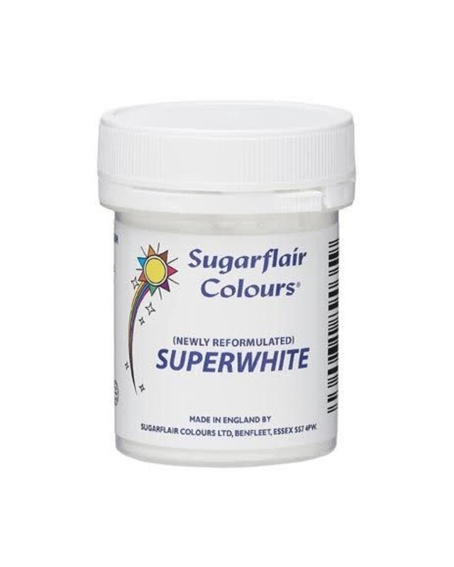 sugarflair Sugarflair super wit Icing Whitener 20g (geen E171)