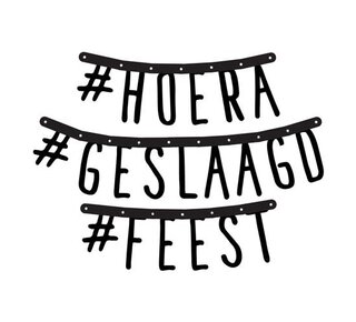 Haza Letterslinger geslaagd