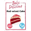 bake delicious bake delicious red velvet cake 500 gram