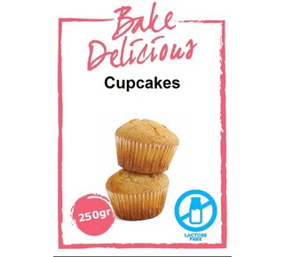 bake delicious Cupcake mix 250gr ( Bake Delicious )