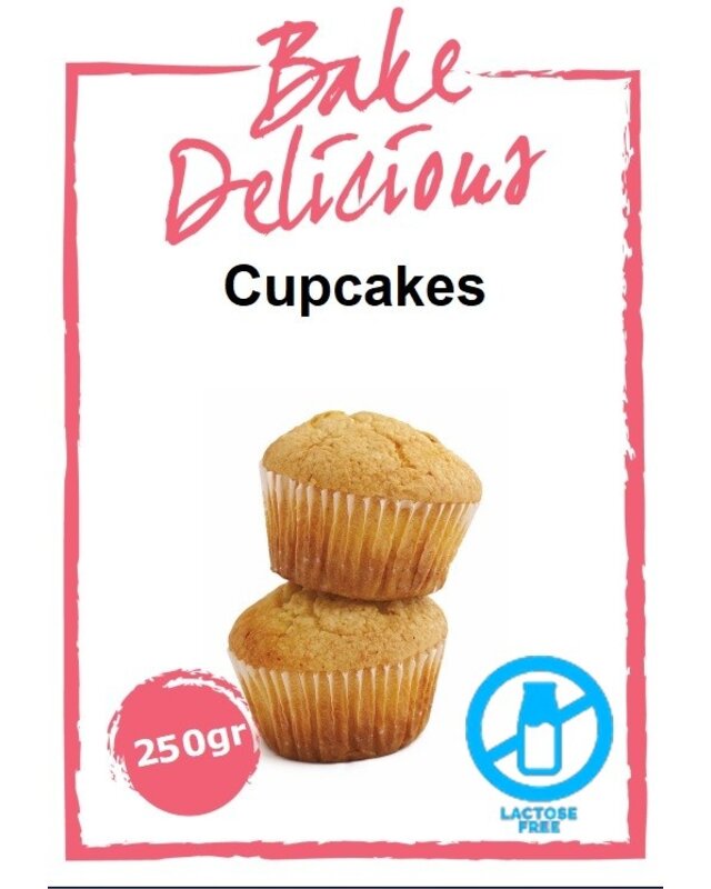 bake delicious Cupcake mix 250gr ( Bake Delicious )