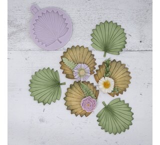Karen Davies Karen Davies Silicone Mould - Fan Palm Leaf Mould