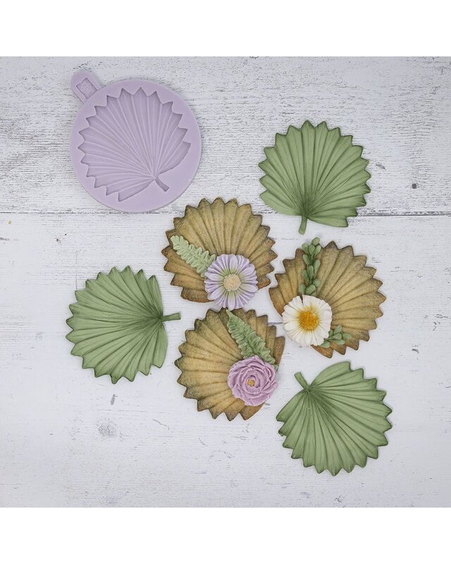Karen Davies Karen Davies Silicone Mould - Fan Palm Leaf Mould