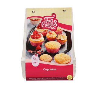 Funcakes Mix voor Cupcakes, Glutenvrij 500g
