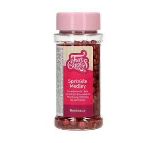 Funcakes FunCakes Sprinkle Medley Bordeaux 60 g