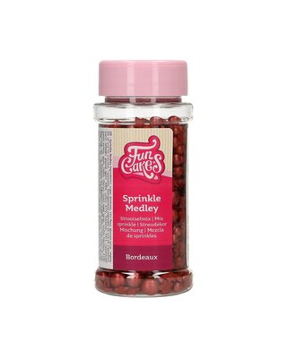 Funcakes FunCakes Sprinkle Medley Bordeaux 60 g