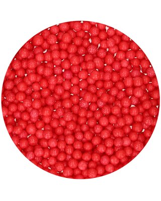 Funcakes FunCakes Zachte Parels Medium Rood 80 g