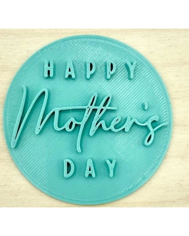 Mothersday koekjes stamp