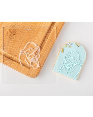 mama koekjes  acryl embosser