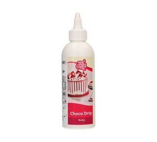 Funcakes FunCakes Choco Drip Ruby / Robijnrood 180 g