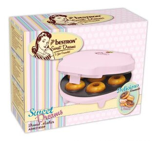 Bestron Sweet Dreams - Donut Maker Roze