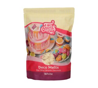 Funcakes FunCakes Deco Melts Wit 1 kg
