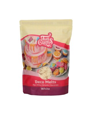 Funcakes FunCakes Deco Melts Wit 1 kg