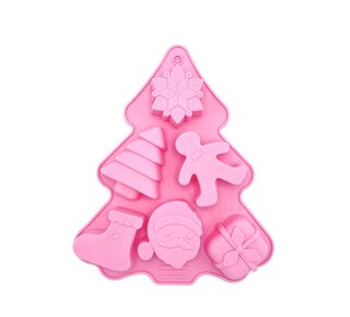 Happy Sprinkles Happy Christmas siliconen vorm
