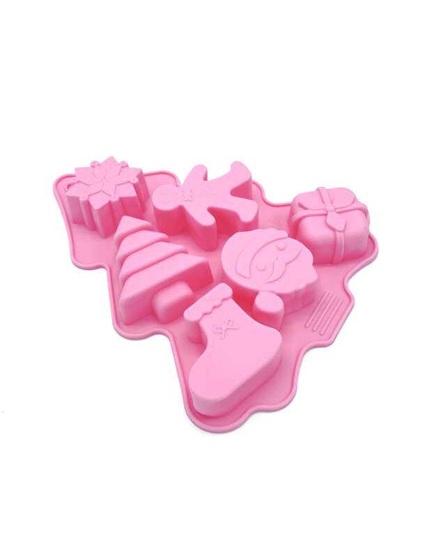 Happy Sprinkles Happy Christmas siliconen vorm