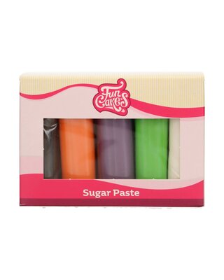 Funcakes FunCakes Fondant Multipack Halloween 5x100 g
