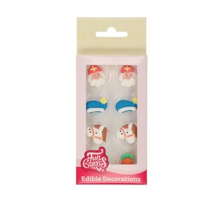 Funcakes Suikerdecoratie Sinterklaas Set/8