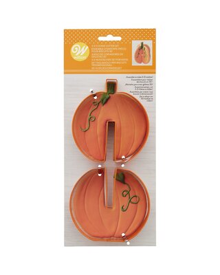 wilton Wilton 3D Uitsteker Pompoen Set/2