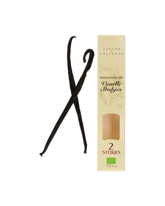 taylor & colledge Taylor & Colledge Vanillestokjes Biologisch