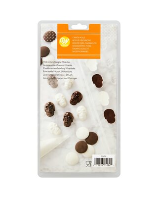 wilton Wilton Candy Mold Mini Schedel