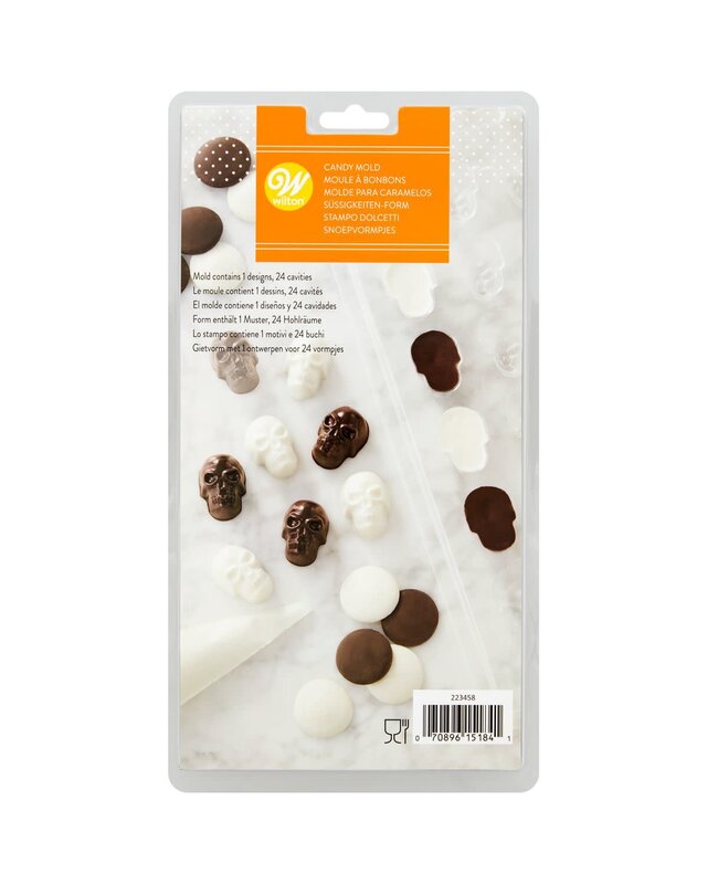 wilton Wilton Candy Mold Mini Schedel