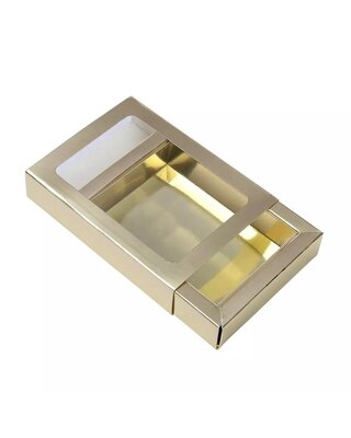 Chocoladeletterdoos CLD Klein Goud