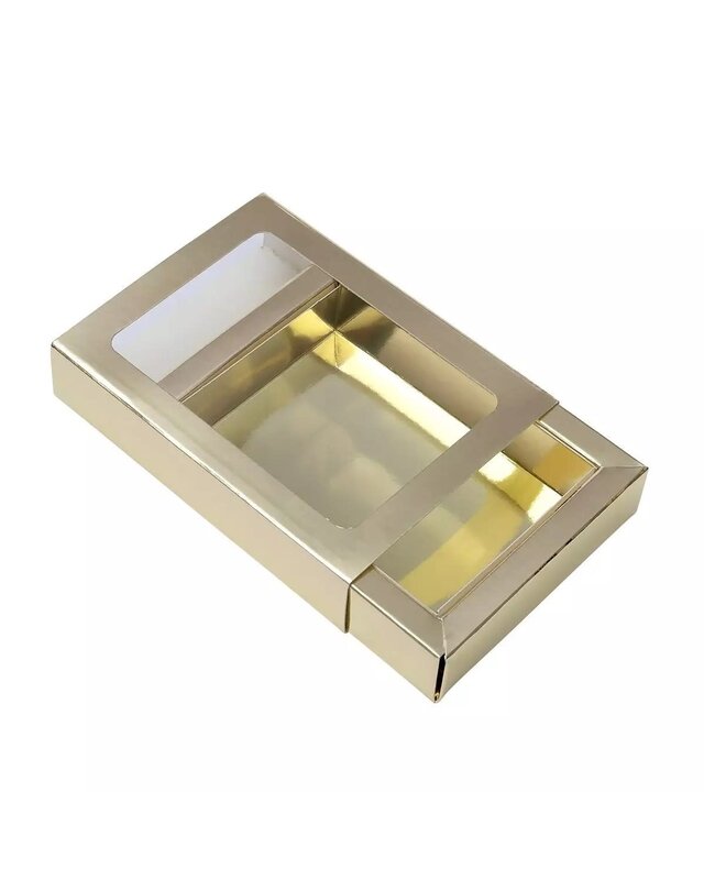 Chocoladeletterdoos CLD Klein Goud