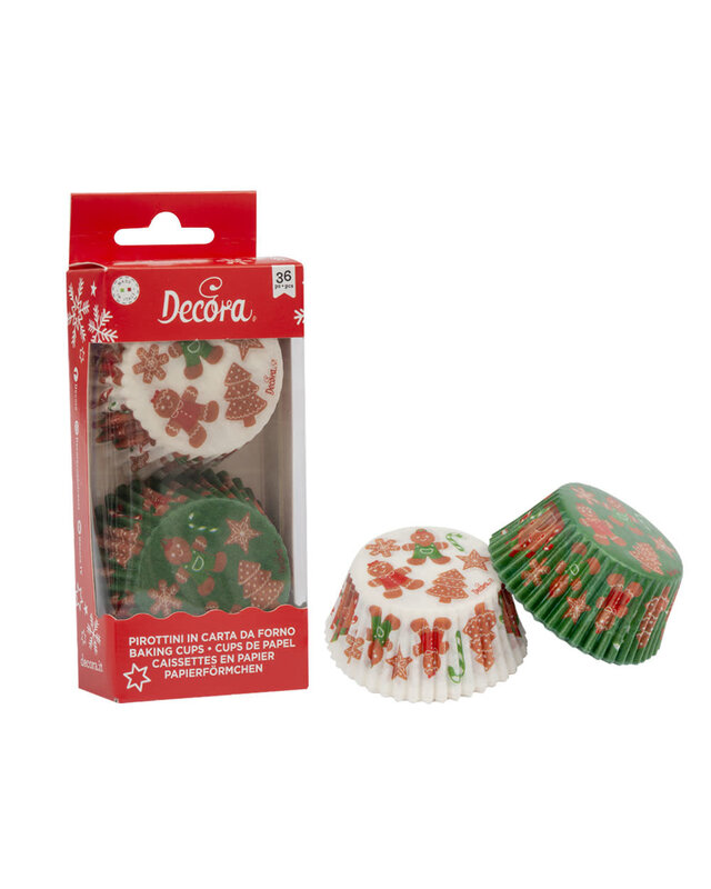 decora Gingerbread baking cups 36st