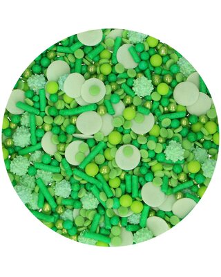 Funcakes FunCakes Sprinkle Medley Groen 65g