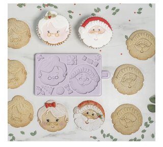 Karen Davies Karen Davies Siliconen Mal - Mr & Mrs Claus