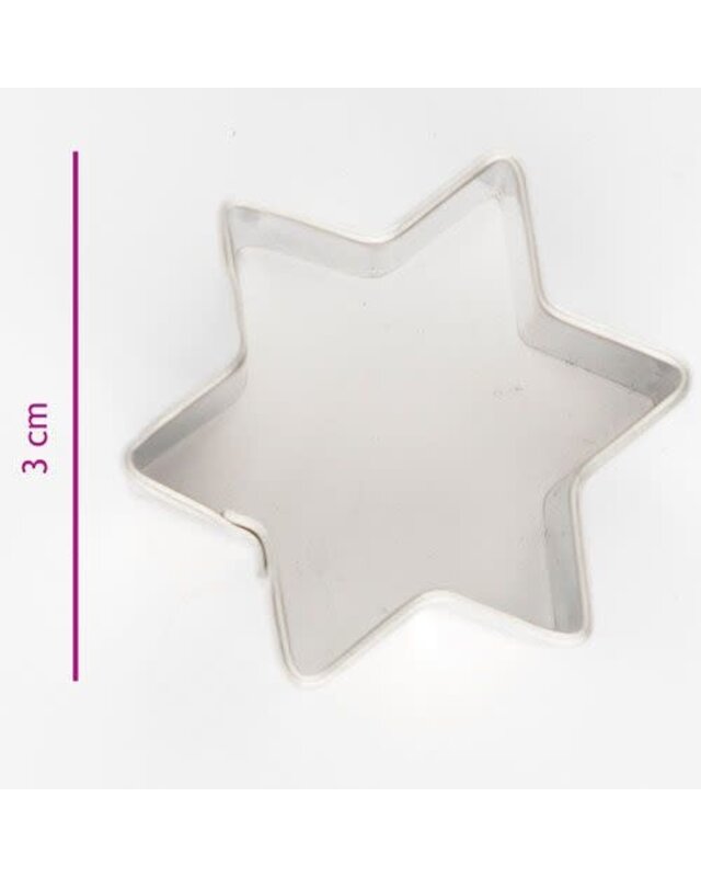 Koekjes Uitsteker Ster 3 cm