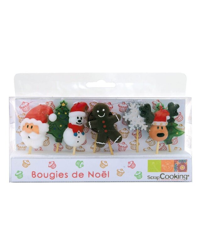 scrapcooking Scrapcooking Candles Christmas Set/8