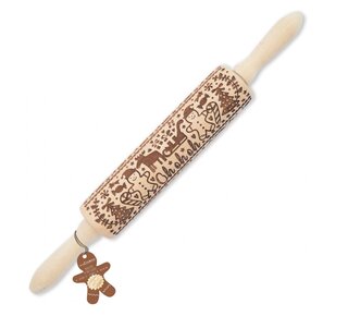 scrapcooking Scrapcooking Wooden Rolling Pin Gingerman