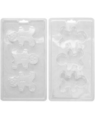 wilton Wilton 3D Warme Chocolade Gingerbread Candy Mold