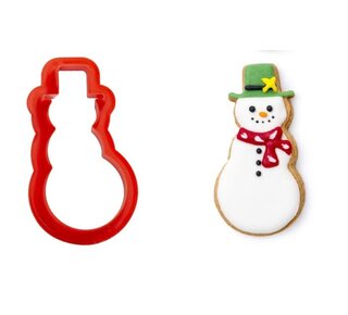 decora Decora koekjesvorm sneeuwpop