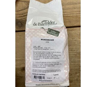 Bakzolder Wondercake 500gr  ( de Bakzolder )