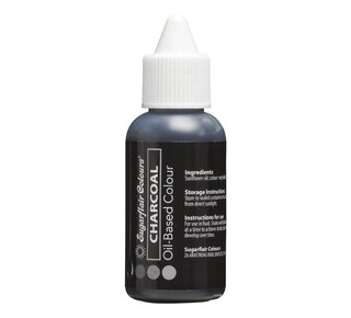 sugarflair Sugarflair Oil Based Colour - Charcoal 30 ml