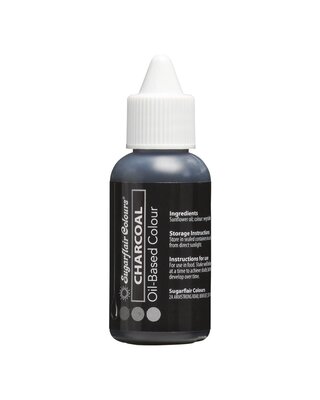 sugarflair Sugarflair Oil Based Colour - Charcoal 30 ml
