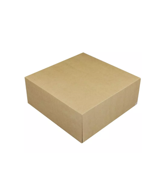 Taartdoos 25x25x10cm. Kraft G2