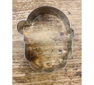 koekjesvorm krst kerstman hoofd