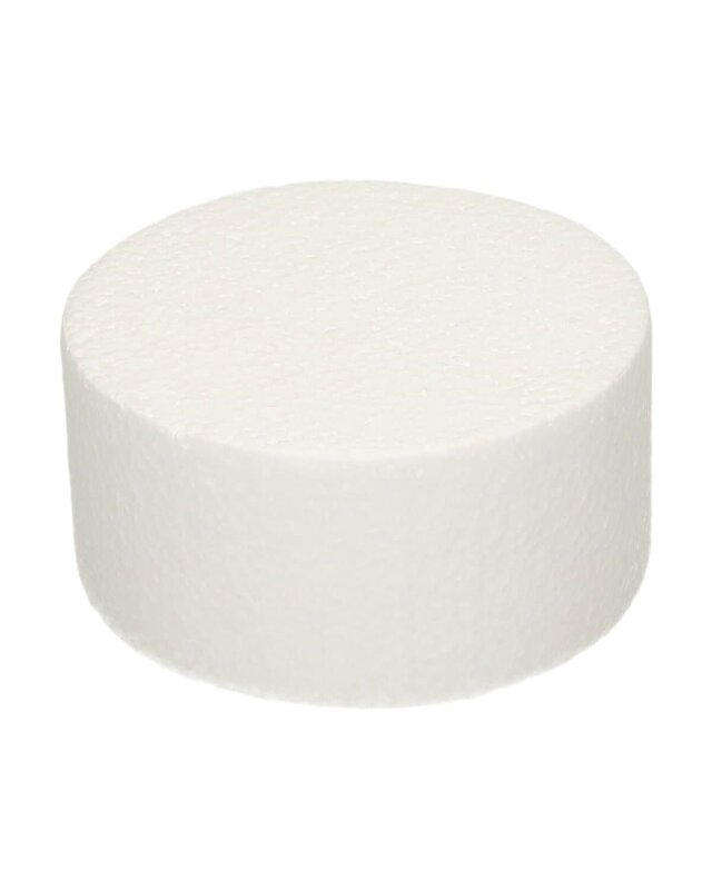 17,5cm Taart Dummy rond 10cm hoog