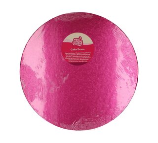 Funcakes Ø35,5 cm FunCakes Cake Drum Rond Cerise