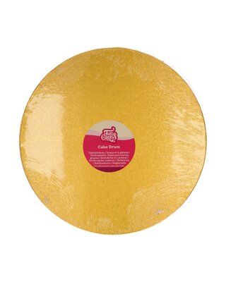 Funcakes Ø35,5 cm FunCakes Cake Drum Rond Goud
